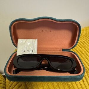 GUCCI GG1134S GG 1134S 002 black sunglasses 53-19-145